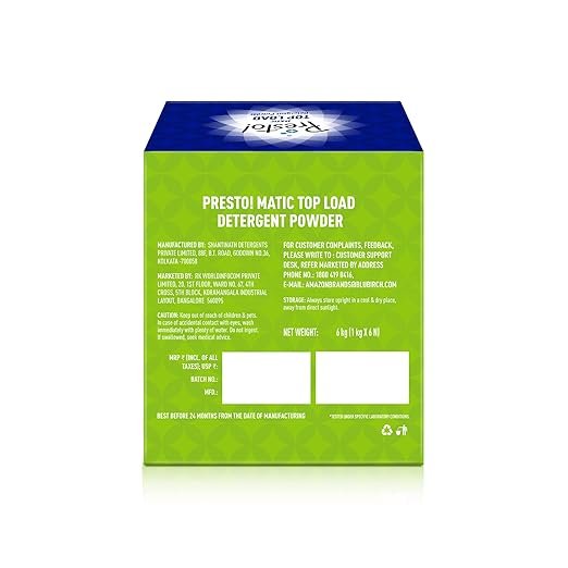 Presto! Matic Top Load Detergent Powder - Image 2