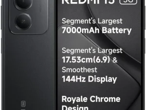 REDMI 15 5G (Midnight Black, 128 GB) (6 GB RAM)